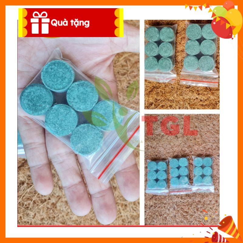 Phân Bón Hoa Sen Hồ Nuôi Cá Cảnh, NPK 16-16-8+TE- Cung Cấp Đủ Dinh Dưỡng Rễ Khoẻ, Thân Mập, Lá Xanh Gói 24 Viên