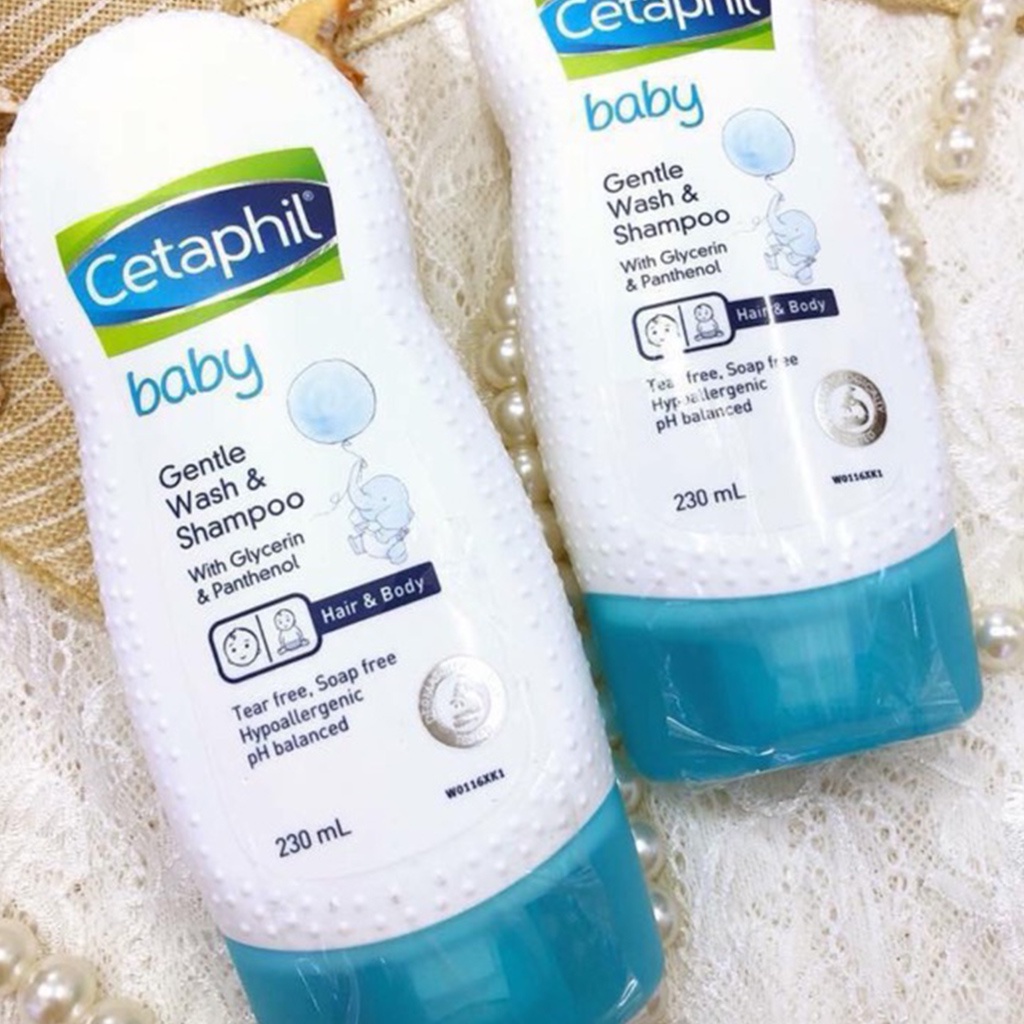 Sữa Tắm Gội Toàn Thân Cho Bé Cetaphil Baby Wash &amp; Shampoo