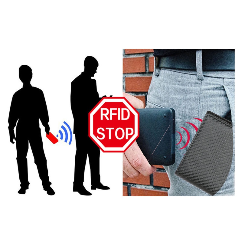 Ví Gập Ba Đựng Thẻ Tín Dụng / Tiền Giấy Dành Cho Nam Nữ
