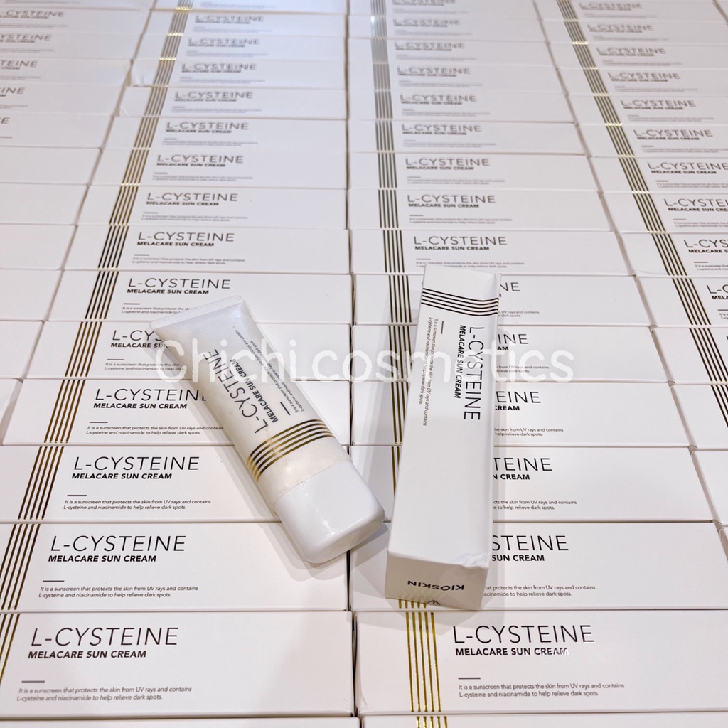 Kem chống nắng L-cysteine 5000ppm chỉ số chống nắng SPF50+ PA++++