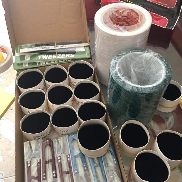 Bộ gia công mi giả tại nhà