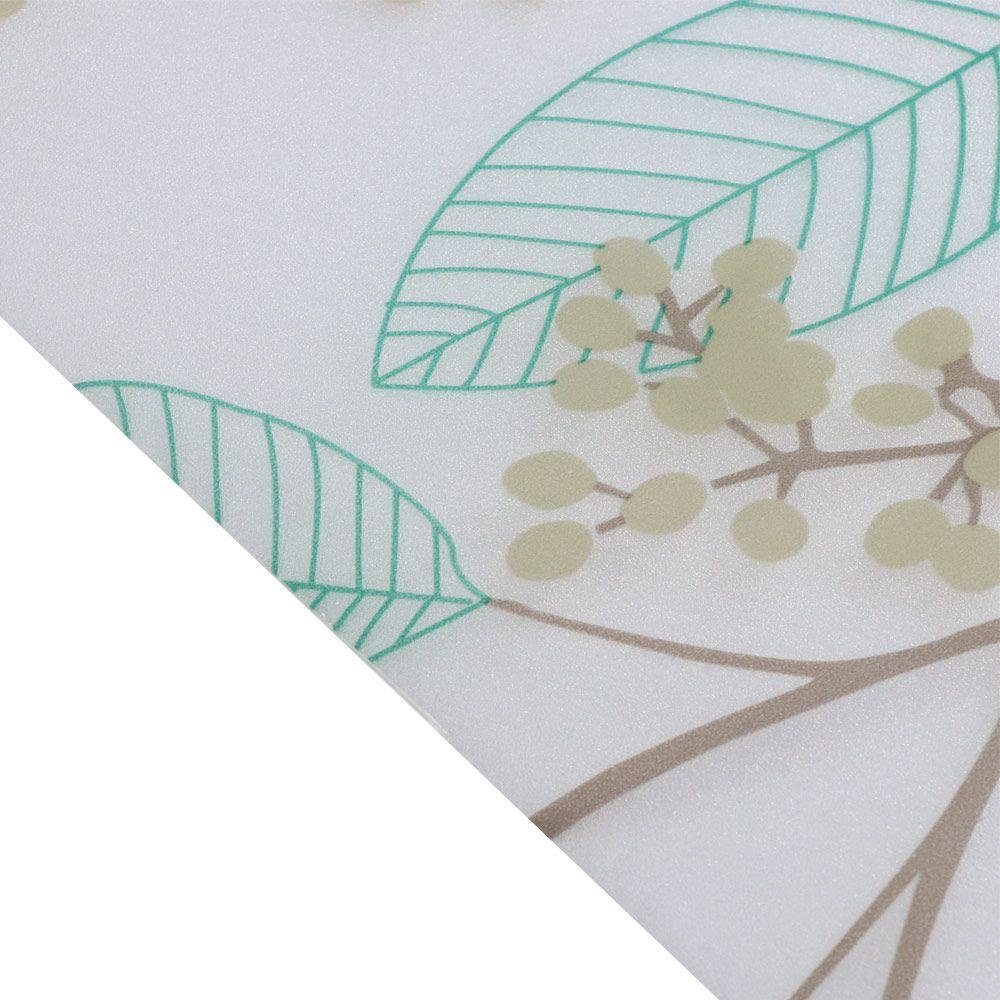 LONTIME Sticker Dán Cửa Sổ Tĩnh Điện Chống Nước Họa Tiết Hoa 3D
