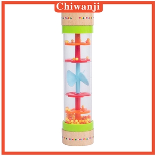 [CHIWANJI] Rainstick Rainmaker Rain Shaker Sensory Sound Rattle Activity Toy Instrument