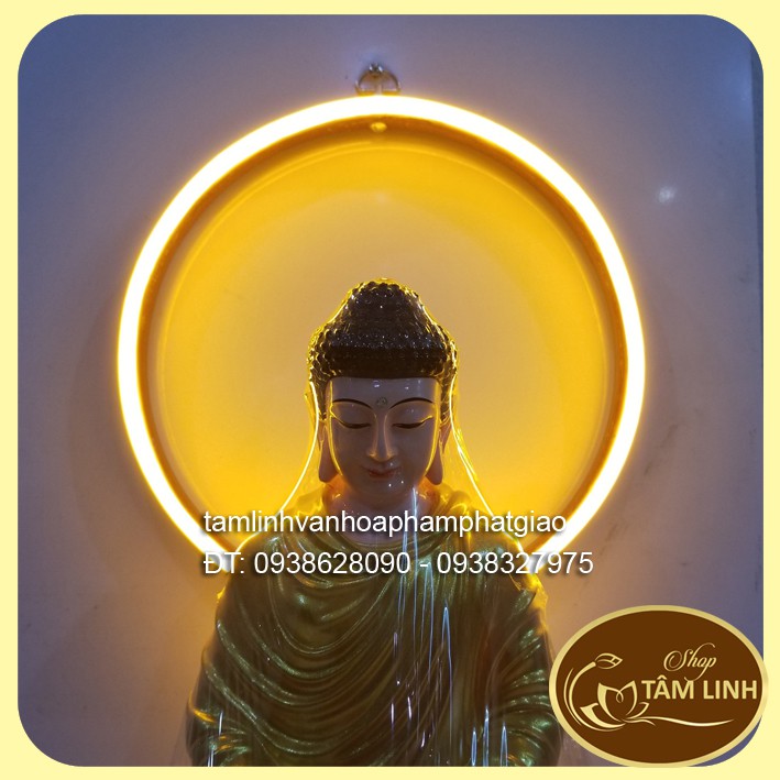 Hào Quang Led Neon Trang Trí Tượng Phật