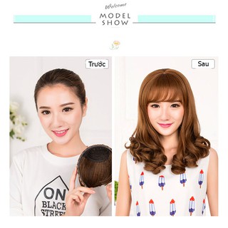 [tặng lưới] TÓC GIẢ CAO CẤP CẢ ĐẦU LỬNG XOĂN