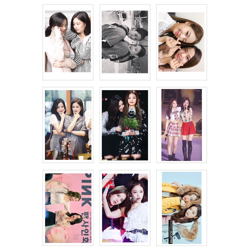 Lomo Card Ảnh JENSOO ( Jennie & Jisoo) - BLACKPINK ( 36 ảnh)