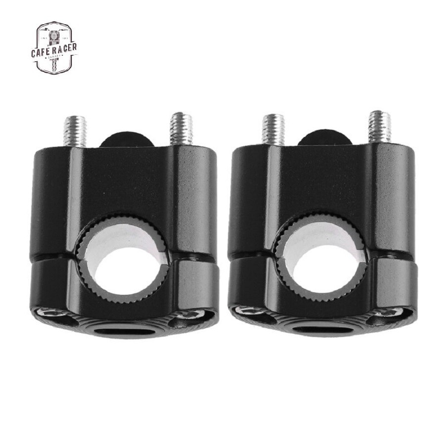 Cùm nâng ghi đông độ xe máy Cafe racer, Tracker, Classic, Vitage. Sử dụng cho ghi đông 28mm