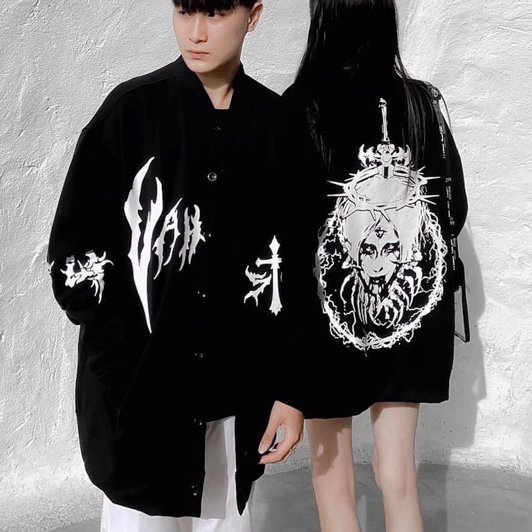 Áo khoác cardigan vah studio SWORD DEVIL Áo nỉ cardigan vah.studio chất nỉ bông cao cấp Kuns09