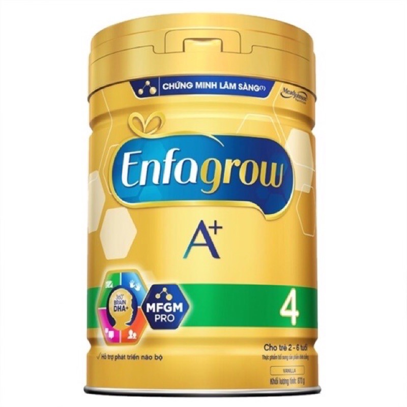 [ HSD 2023]Sữa bột Enfagrow A+ số 4 lon 830g