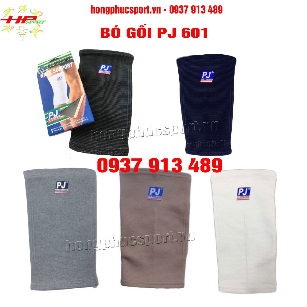 Bó gối PJ601, băng gối thể thao cho bóng chuyền, bóng đá gym Pj 601 (1 chiếc )