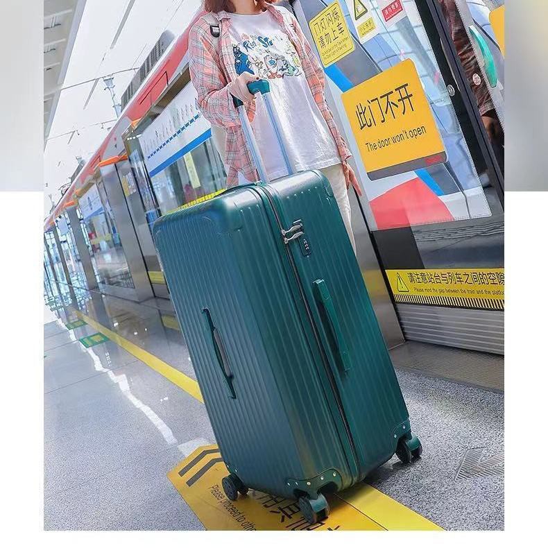 Vali hành lý 50 inch sức chứa lớn Xe đẩy 60 mật khẩu 32 dày da nam nữ 24