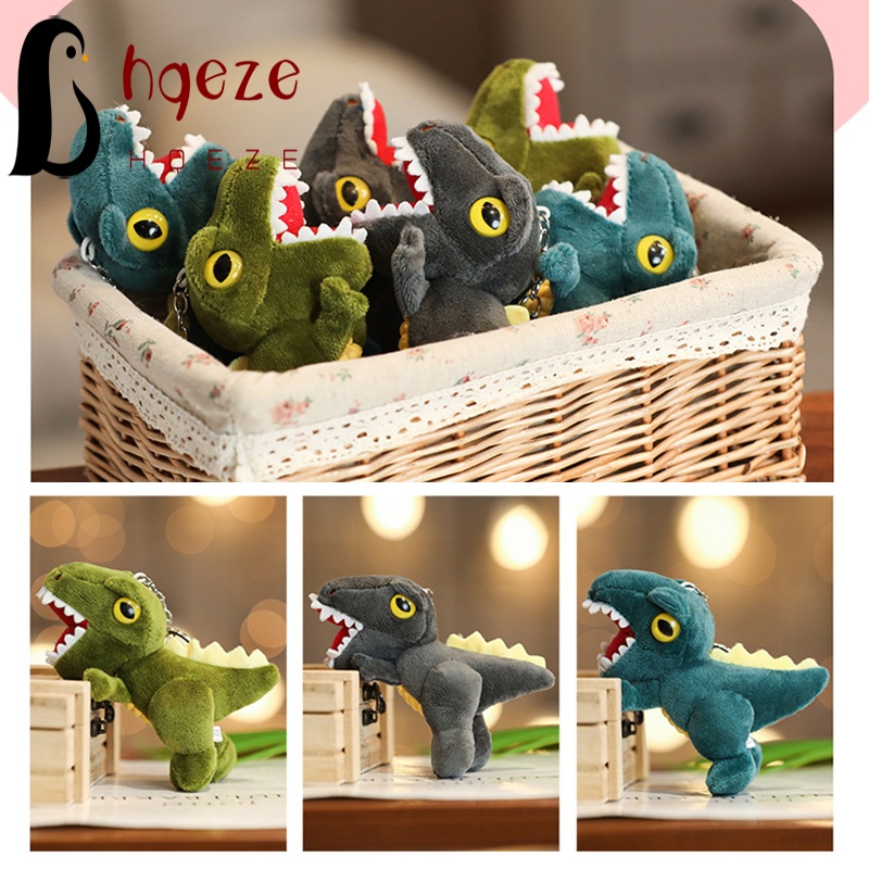 Móc Khóa Khủng Long Nhồi Bông Dễ Thương