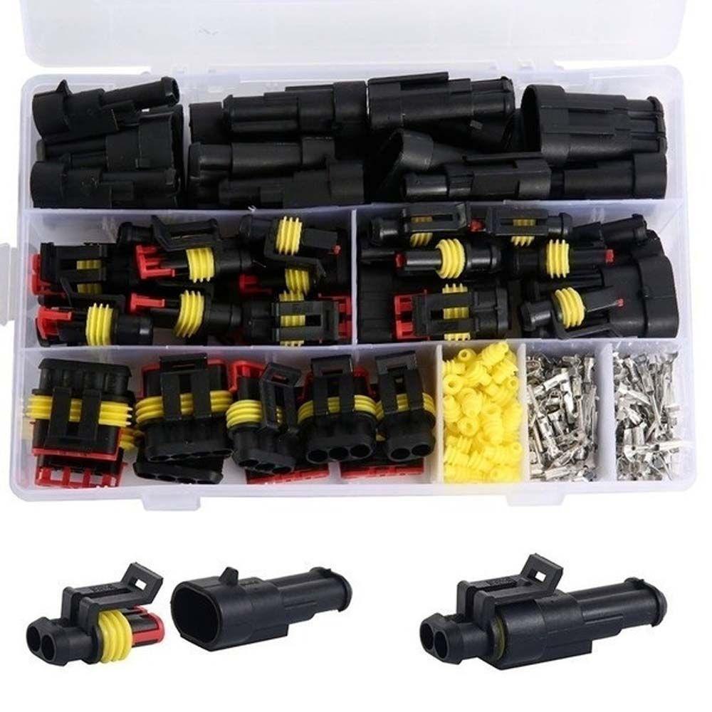 Đầu Nối Dây Điện ABS 1 / 2 / 3 / 4 / 5 / 6 Chấu Thông Dụng Cho Xe Hơi / Xe Tải