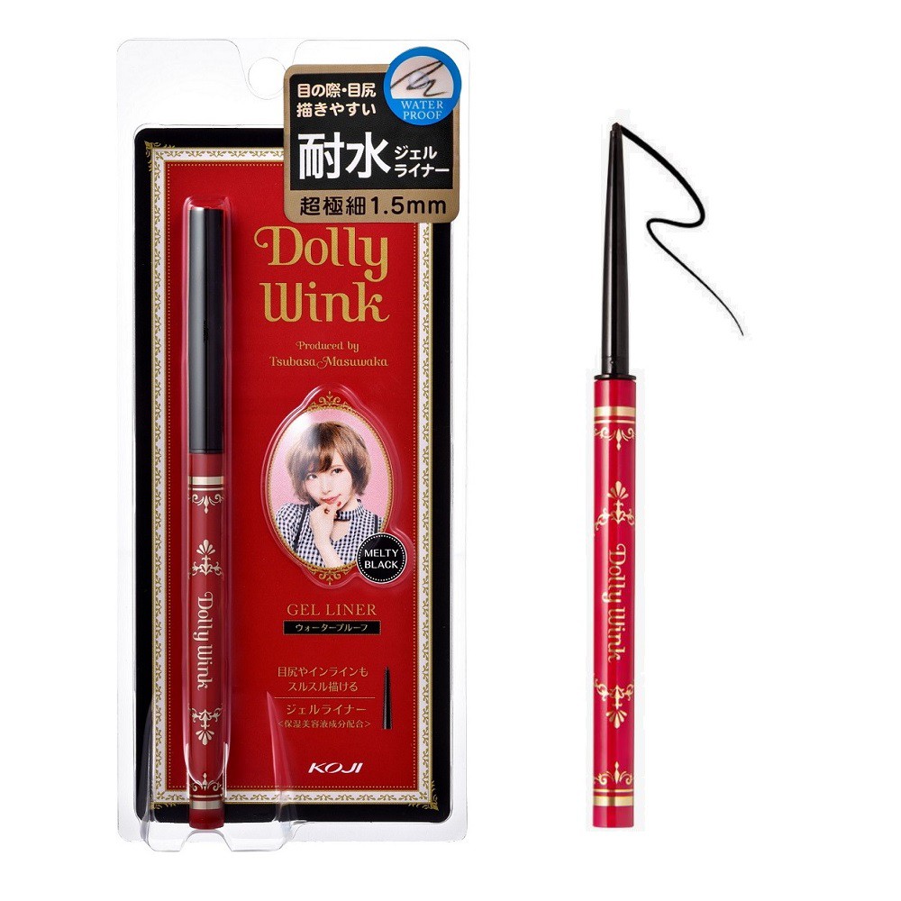 Chì kẻ mắt dạng gel Koji Dolly Wink Gel Liner - Nhật Bản