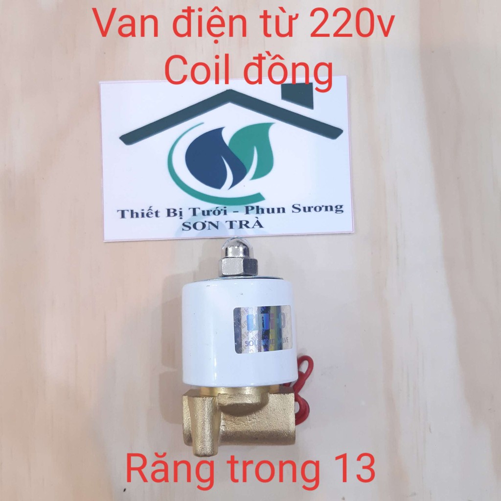 Van điện từ 8mm 220V xài trong phun sương COIL ĐỒNG