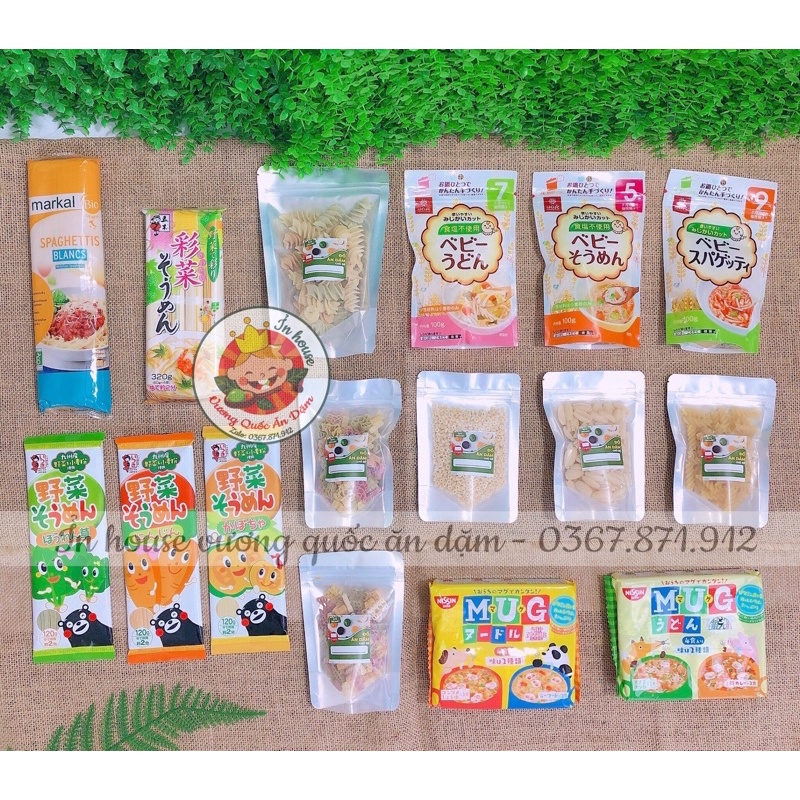 MÌ-NUI HỮU CƠ CHIA GÓI NHỎ CHO BÉ TỪ 6M+