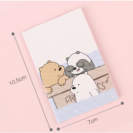 Sổ tay ghi chép, sổ tay mini, sổ ghi chú, sổ note, sổ cute nhiều hình dễ thương