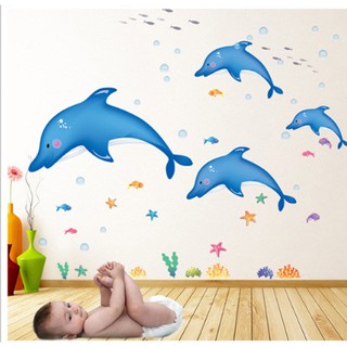 Combo 5 decal dán tường phòng cho bé siêu yêu
