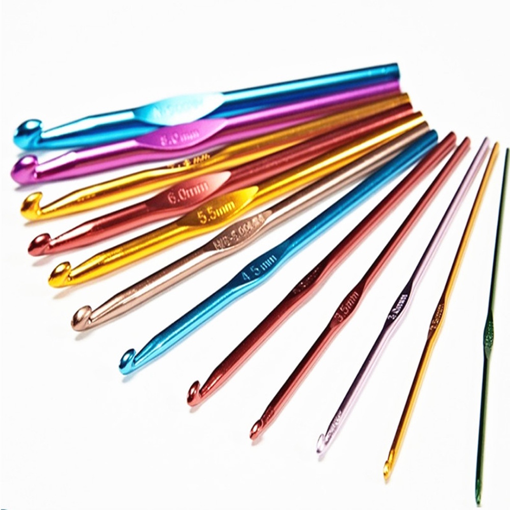 Epoch Set 12 / 14 Kim Đan Len Bằng Nhôm Nhiều Màu 2mm - 8mm / 2mm - 10mm