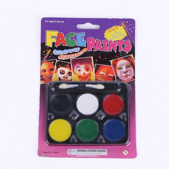 Halloween Face Paint Body Make Up Paint Paint Kit Công cụ | BigBuy360 - bigbuy360.vn