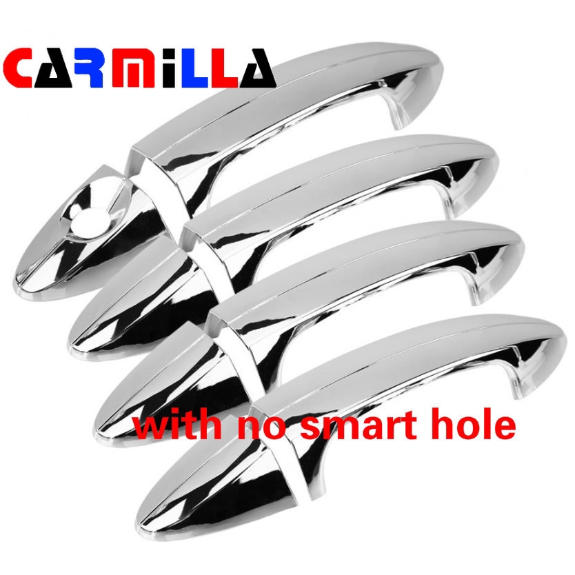 Miếng Dán Bảo Vệ Tay Nắm Cửa Xe Hơi Mạ Crom Cho ford New Fiesta MK7 Ecosport