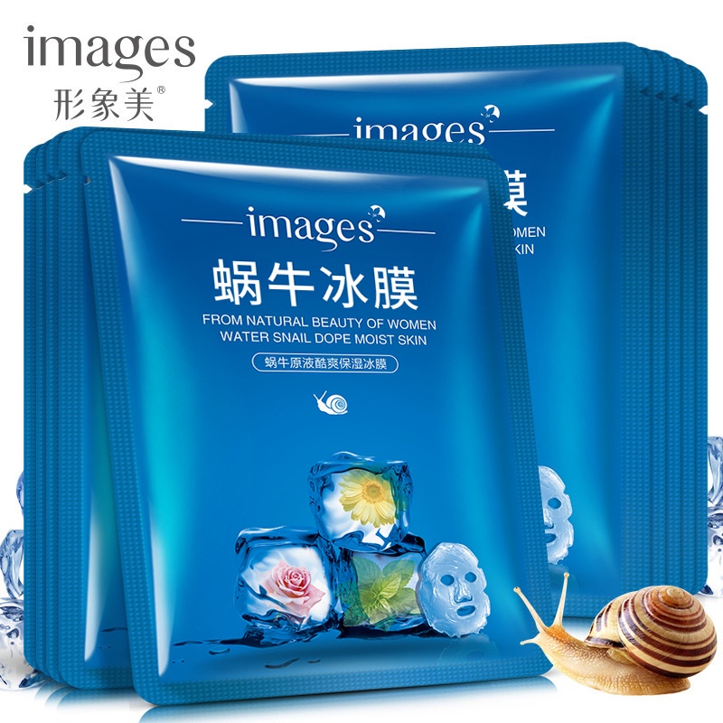 Mặt nạ ốc sên dưỡng ẩm làm mát da