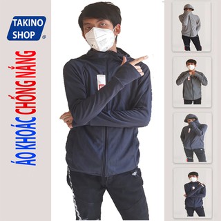 Áo Khoác Nắng NAM CAO CẤP, CHỐNG TIA UV, Vải Mè Lỗ Thoáng " MẶC MÁT NHƯ KHÔNG", Takino
