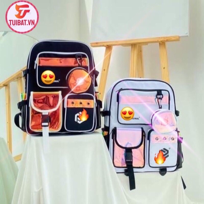 BALO PHẢN QUANG HỌC SINH TIBI HOLOGRAM Nam Nữ Đi Học Đi Chơi THỜI TRANG PHONG CÁCH HÀN QUỐC HOT - Hàng mới về