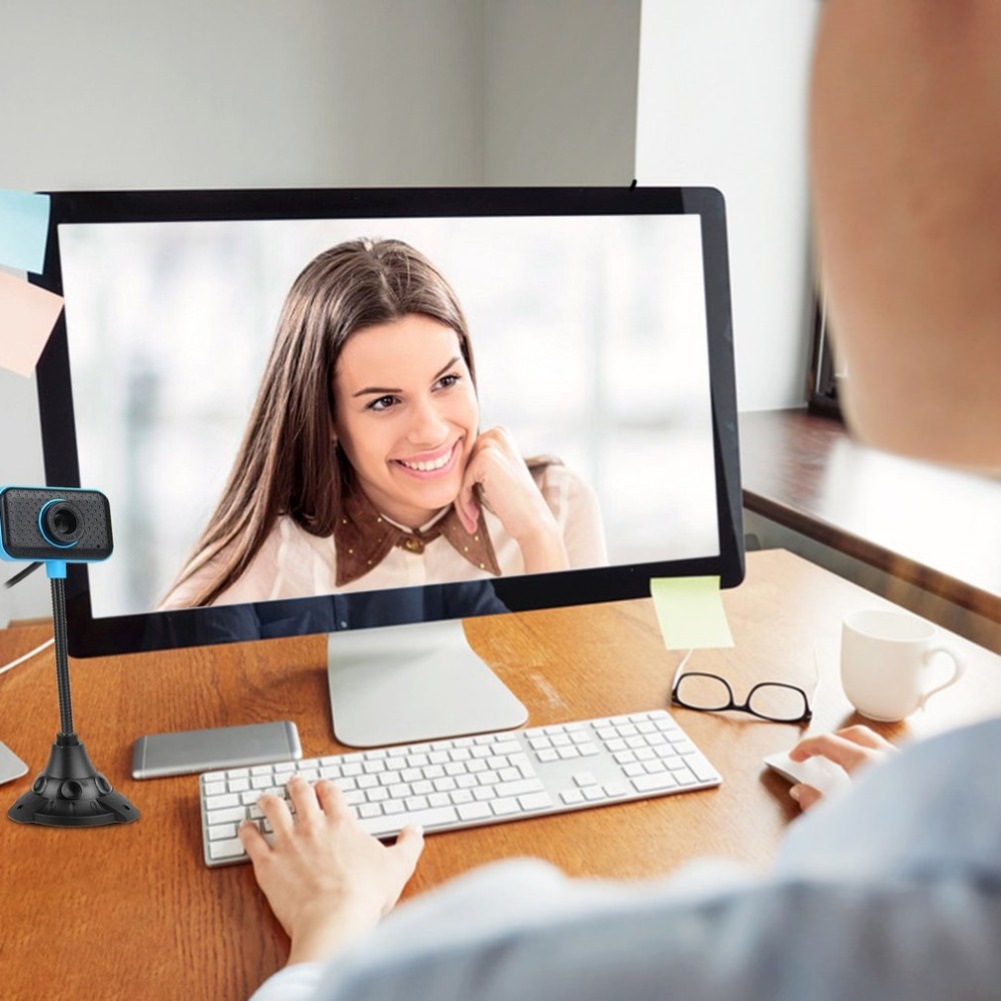 Webcam Kỹ Thuật Số Usb 2.0 Độ Phân Giải 480p Kèm Micro Tiện Dụng