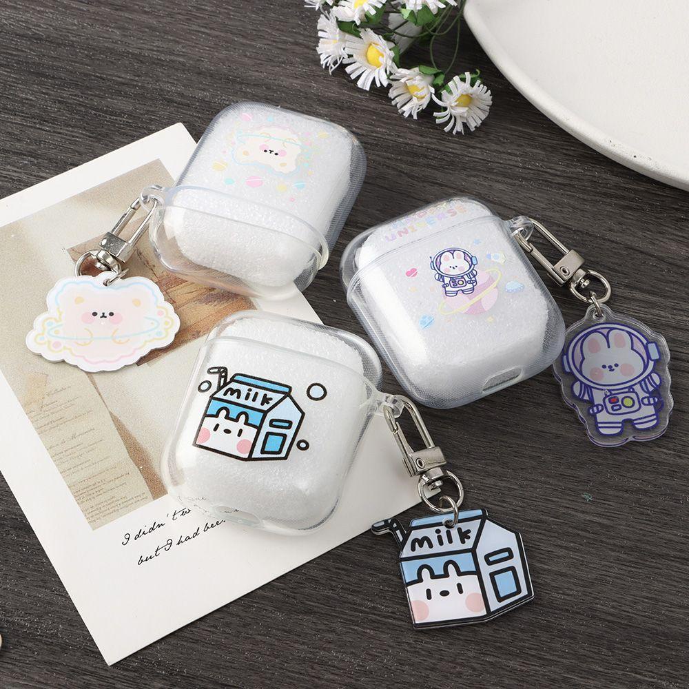 BTLIMER Vỏ Đựng Bảo Vệ Hộp Sạc Tai Nghe AirPods 1 / 2 Bằng TPU Mềm Xinh Xắn