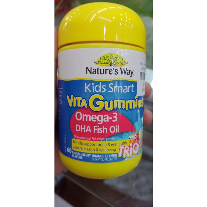 KẸO DẺO BỔ SUNG RAU CỦ VÀ VITAMIN TỔNG HỢP CHO BÉ - NATURE WAY MULTI GUMMIES 60 VIÊN date 2023