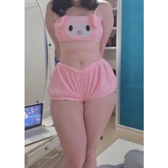 Đồ lót cosplay hình my melody siêu mềm mại cho nữ