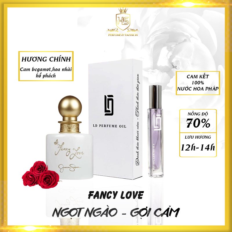 Fancy Love nữ - Dầu Thơm LD Perfume OIL Dạng Xịt Mùi Hương Quyến Rũ Sang Trọng LD14