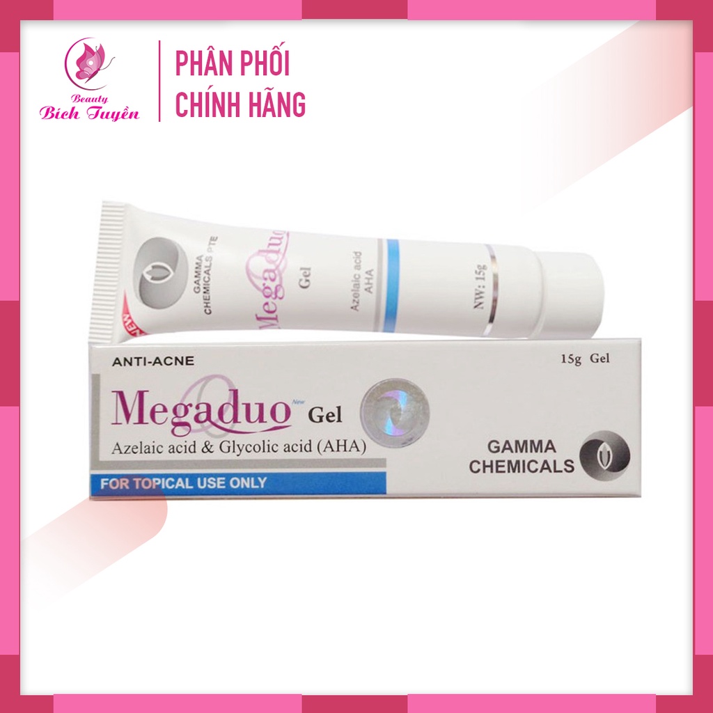 MEGADUO Gel ngừa mụn, mờ thâm Megaduo tuýp 15g Megaduo bản thường và Megaduo Plus 15g