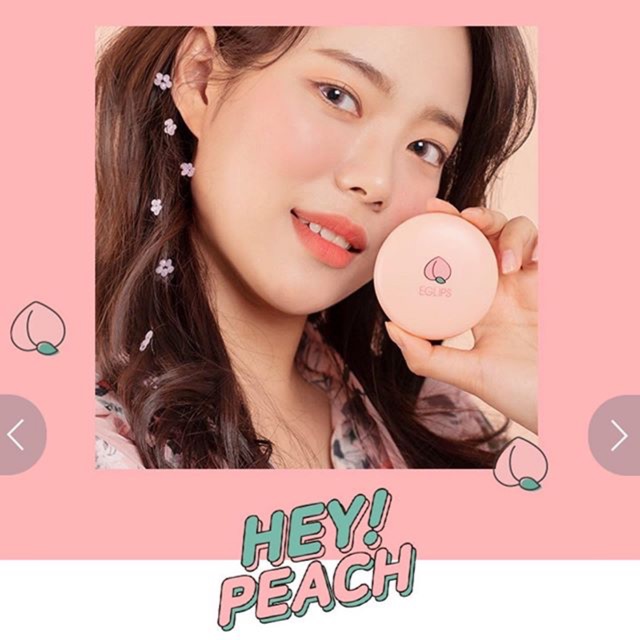 Phấn phủ Eglips Limited Edition Peach