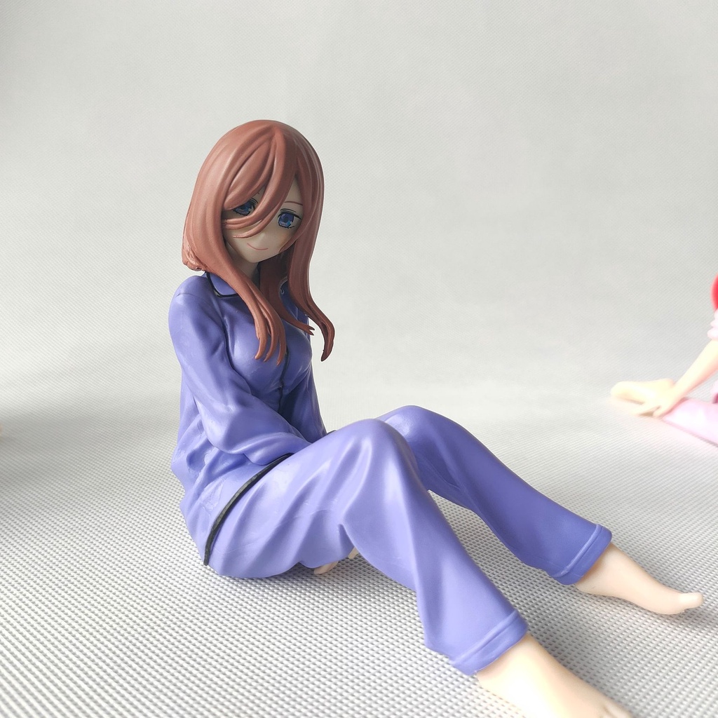 Set 5 Mô Hình Nhân Vật Nakano Ichika Nino Miku Yotsuba Itsuki Trang Trí