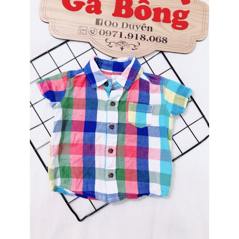 Áo Sơmi size nhí bé Trai/Gái size 70-80