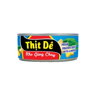 Thịt dê chay kho gừng lon 150gr