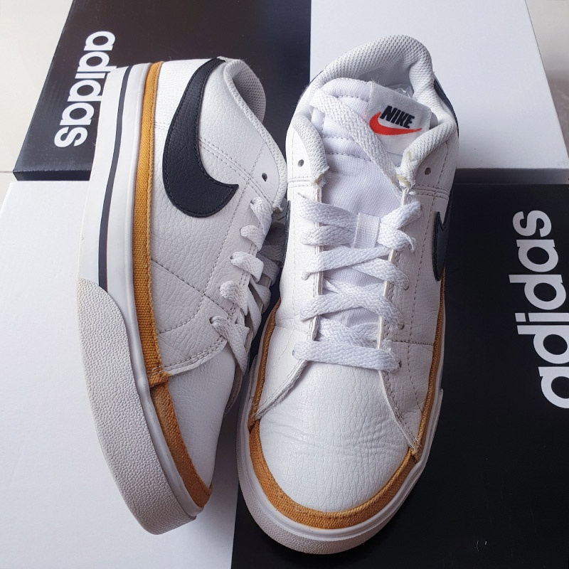 Giày Court Legacy White Desert, size 39, real 2hand