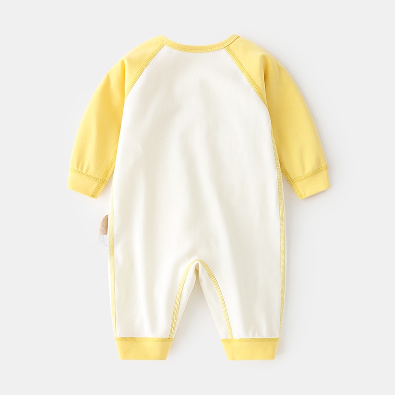 [𝐒𝐡𝐨𝐩 𝐌𝐞̣ 𝐁𝐨𝐛 𝟖𝟔] Body dài tay cho bé - Bodysuit Thu Đông ngộ nghĩnh cho bé 0-6 tháng chất vải 100% COTTON tinh khiết