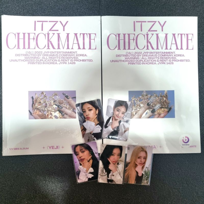 Bộ ảnh album tên Checkmate của nhóm ITZY