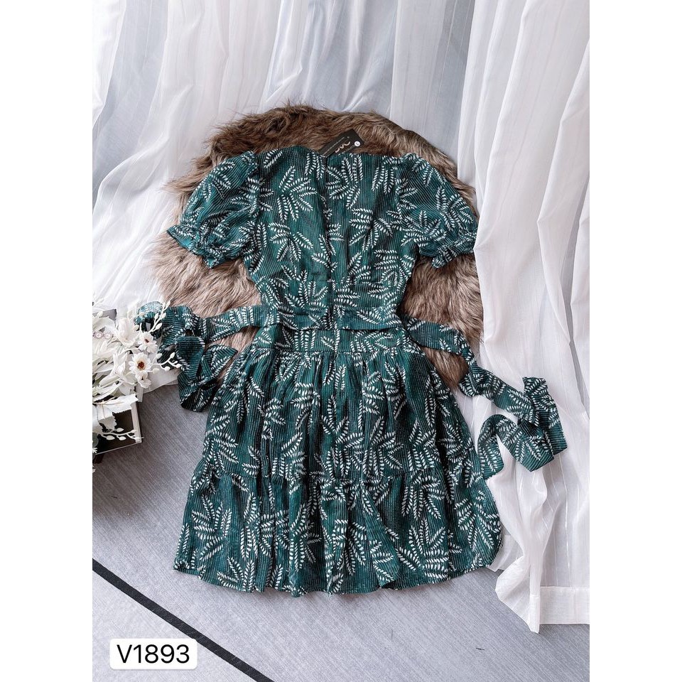 Váy Thiết Kế Dáng Xoè Voan Xanh V1826, Đầm Thiết Kế Chất Liệu Voan Cao Cấp - PK Official | BigBuy360 - bigbuy360.vn