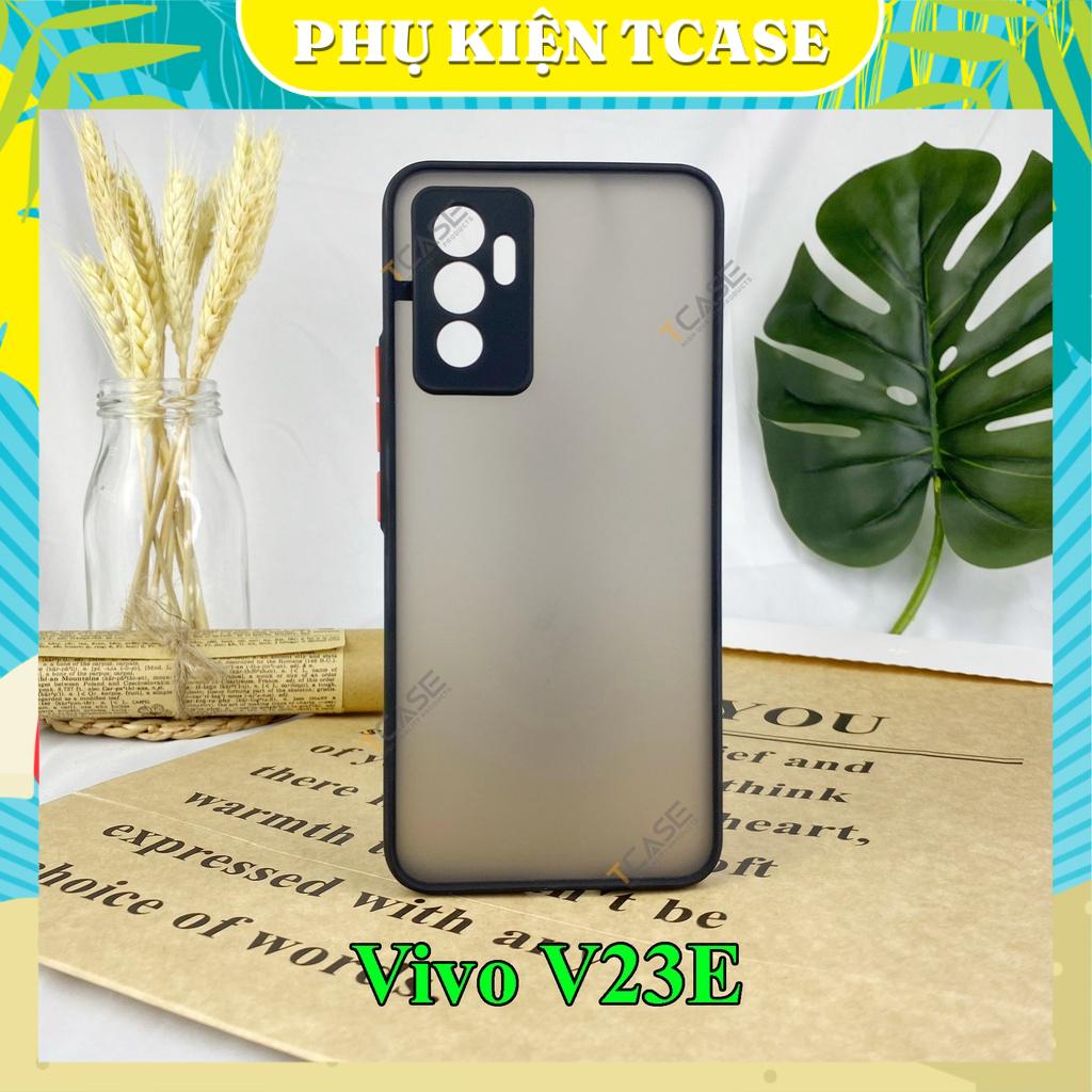 Ốp lưng Vivo T1 5G, V23 5G, V23E, V20 2021, V21, V21E 4G, T1X 4G, T1X 5G, T1 Pro - Ốp Basic nhám chống sốc bảo vệ camera