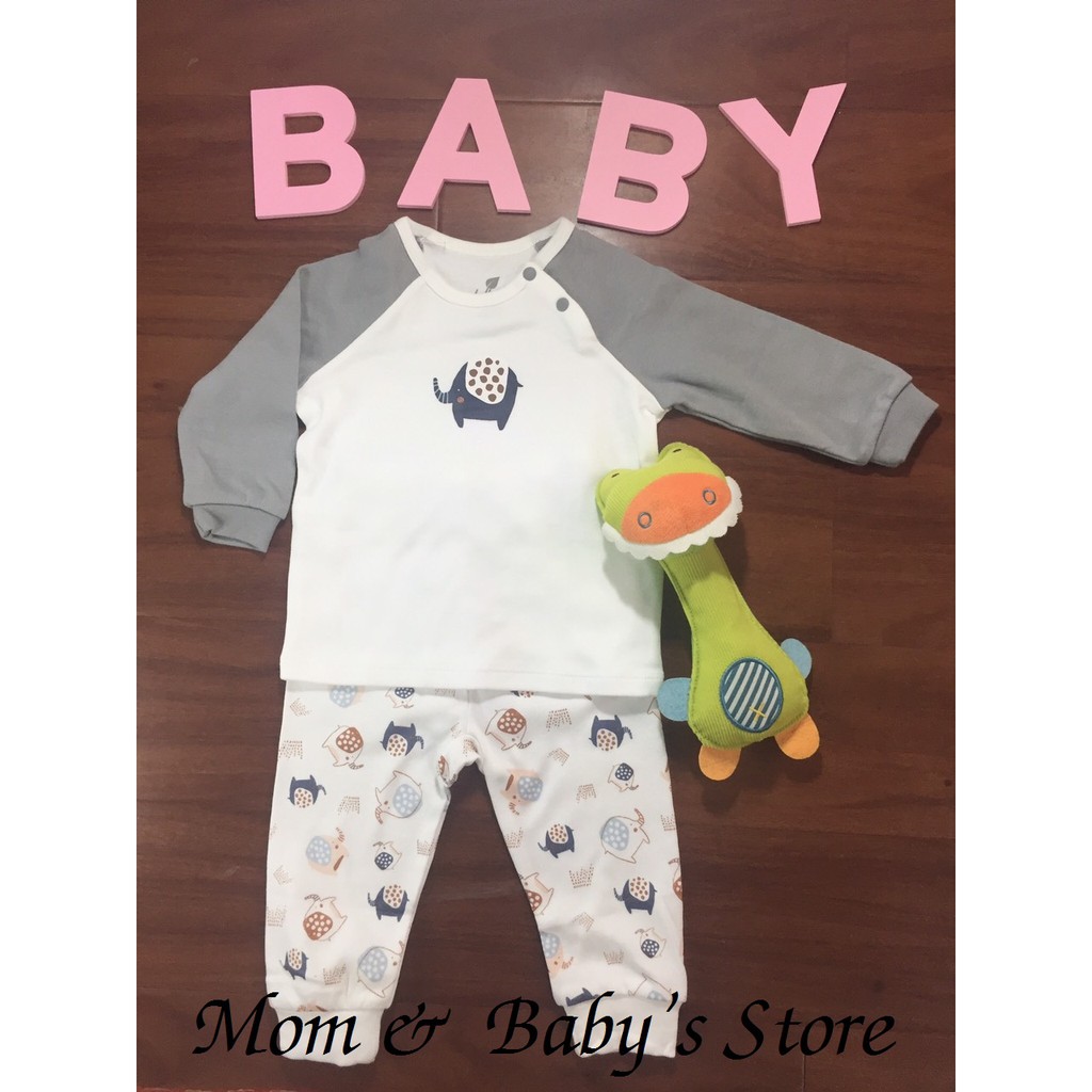 LULLABY - Set 2 Bộ dài tay raglan thu đông vải nỉ