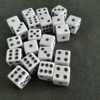 Xí ngầu trắng 14mm