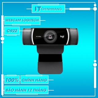 Webcam Logitech C922 Pro Stream - Hàng Chính Hãng