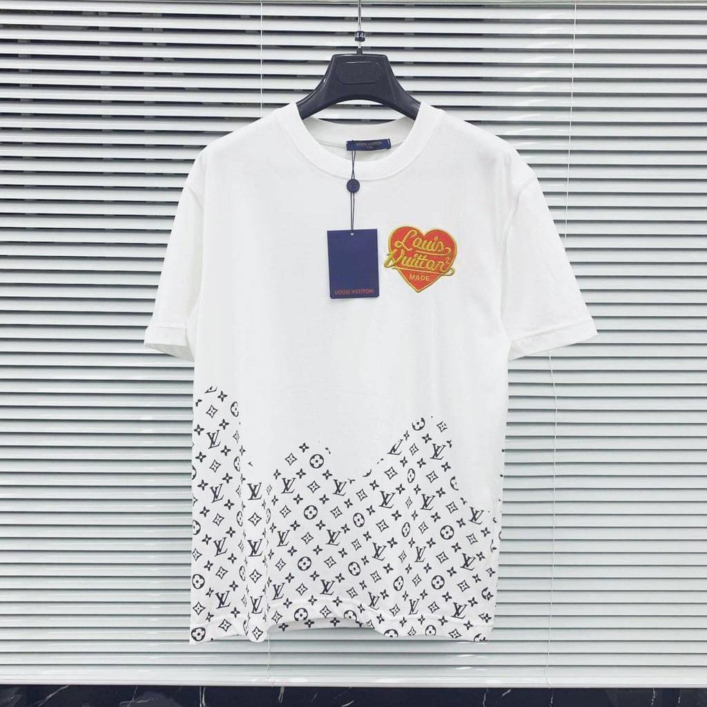 Áo Thun L.V Hàng VNXK,Chất Thun Cotton Mềm Mịn,Thoáng Mát