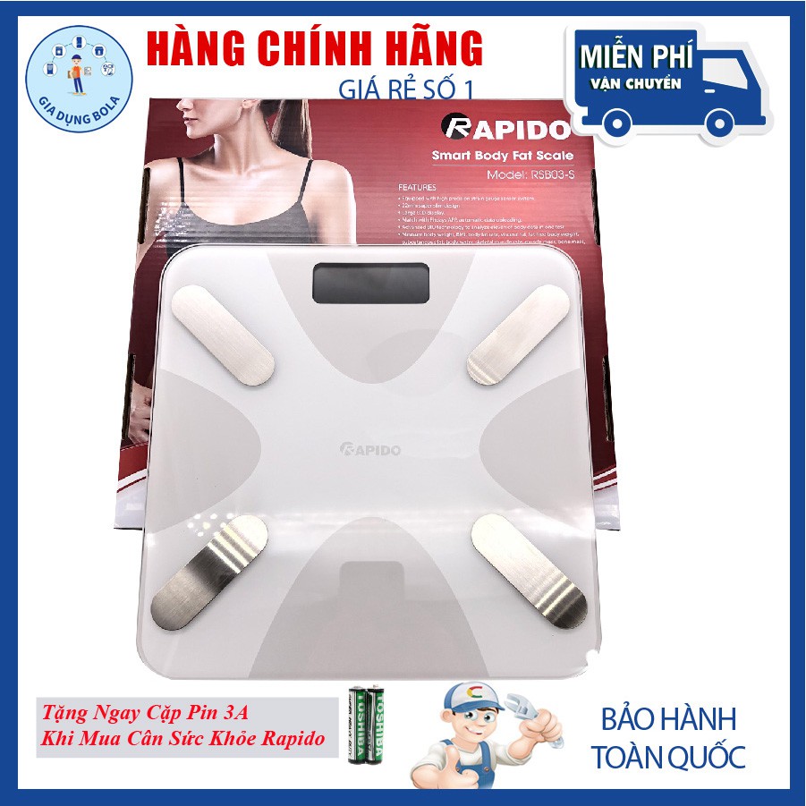 Cân Sức Khỏe Rapido RSB03-S