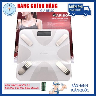Cân Sức Khỏe RAPIDO RSB-03 - Có Bluetooth - Model Mới 2020