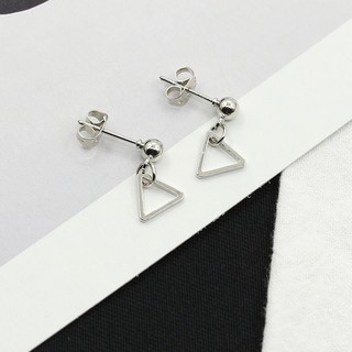 [ Hợp Kim  ] Bông Tai Hình Học Tam Giác , Không Rỉ Không Phai màu, Hoa Tai | Khuyên Tai Hàn Quốc 2019- Kuns Accessories